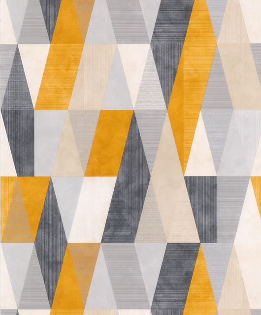 Damask Gold & Sand Wallpaper Virtuoso K07