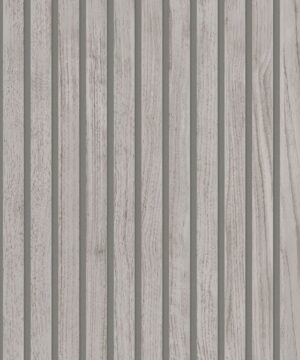 Belgravia Decor Panacea Wood Slat Grey Wallpaper