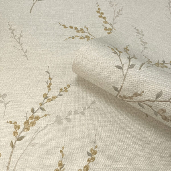 Belgravia Decor Carmella Tree Blossom Cream Wallpaper - Image 2