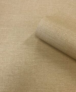 Belgravia Decor Carmella Hessian Texture Sand Wallpaper