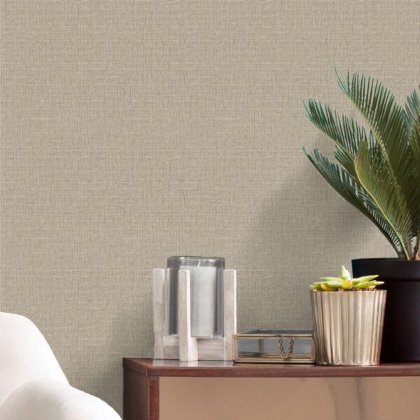 Belgravia Decor Giorgio Plain Texture Beige Wallpaper - Image 2