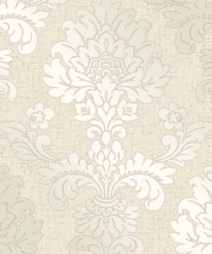 Fine Decor Quartz Damask Gold Glitter Wallpaper