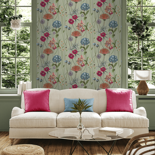 Belgravia Decor Botanist Floral Sage Multi Wallpaper - Image 3