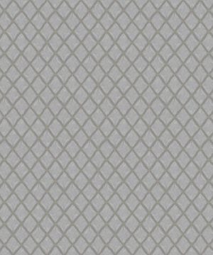 Vymura Santina Trellis Grey/Natural Metallic Glitter Wallpaper