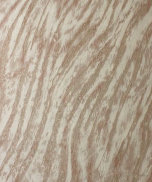 Crown Ember Abstract Fur Effect Russet Metallic Wallpaper