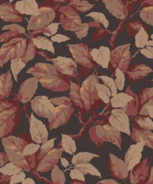 Crown Canopy Red Wallpaper