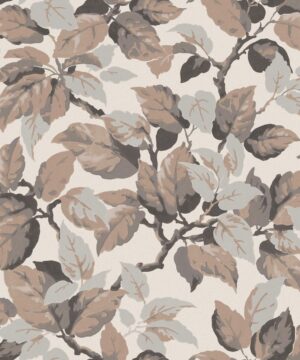 Crown Canopy Beige Wallpaper