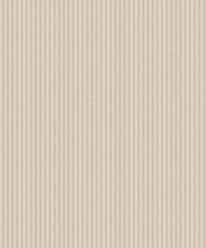 Crown Ticking Stripe Beige Wallpaper