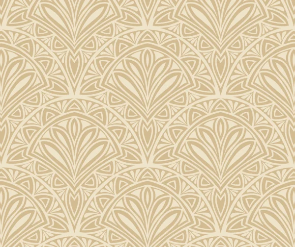 Hoopla Walls Elegance Deco Fan Gold Wallpaper