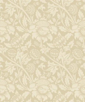 Hoopla Walls Elegance Damask Trail Hemp Wallpaper