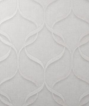 Vymura Milano Trellis Wave Off White Wallpaper