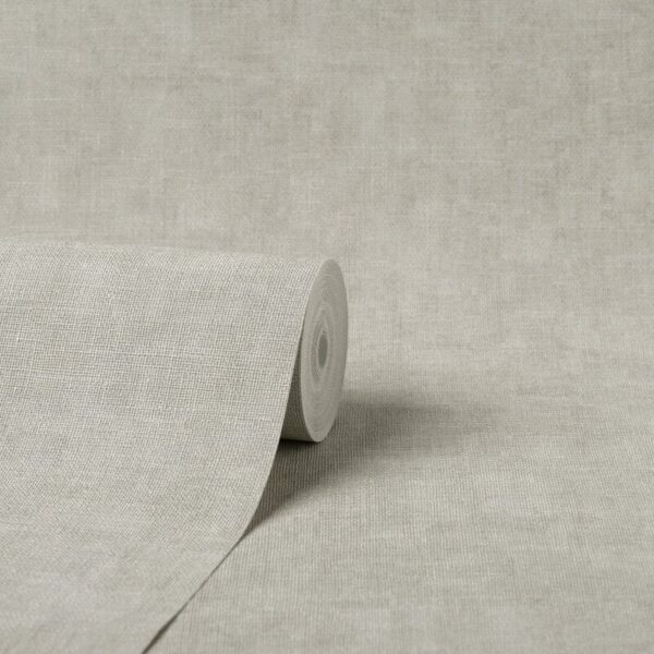 Vymura Milano Hessian Texture Stone Wallpaper - Image 2
